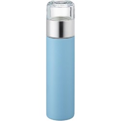 Po Thermofles - inclusief theefilter -  240 ML - Baby Blue