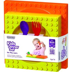Placematrix Ontbijtset - Voor Kinderen - Kleur Assorti