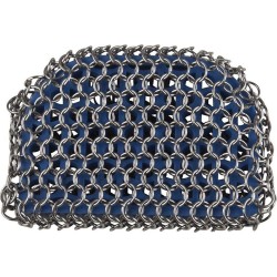 The Windmill Chainmail schrubber - Ketting Spons 11 Cm Rvs/siliconen 150 Gram Zilver