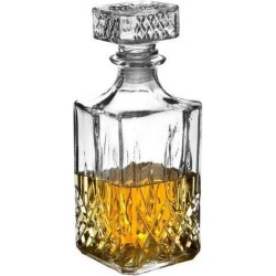 JY&K Whiskey karaf - 1L - Glas - Met Deksel