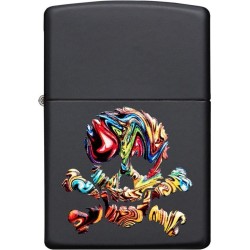 Aansteker Zippo 3D Print Color Skull