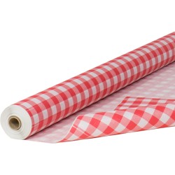 Damast papier tafelrol Brabants boerenbont 1,20x50m