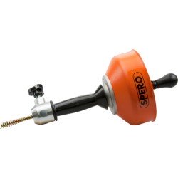 Ontstopper - 8mm automatische handontstopper 8mm x 6 meter - ontstoppingsveer - handmatig en met boormachine - max. 80mm - SPERO