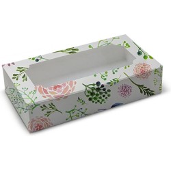 Fleurige sweetsbox - 23 x 12,5 x 5 cm (10 stuks)