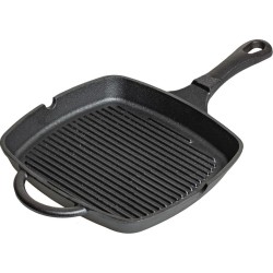 Blackwell Grillpan Gietijzer - 23 x 23 cm - Zonder anti-aanbaklaag