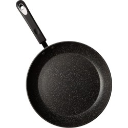 Millvado Rainbow Non Stick Frypan - 11" / 28cm Koekenpan - Zwart Soft Grip Silicone Handvat