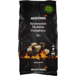 Mustang aanmaakblokjes Eco - 72 Stuks