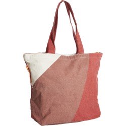 Strandtas van NoMorePlastic - Red Red Wine - Herfst Winter Collectie - Duurzaam - Gerecycled bedlinnen