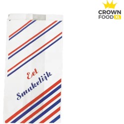 Patatzak Snackzak nr. 23 10/6×21cm 10 kg Eet Smakelijk - Crown Food XL