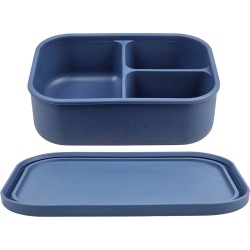 KOOLECO siliconen bento lunchbox - navy