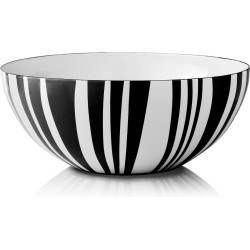 Zwart Stripes Bowl 30 cm