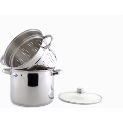 Haute Cuisine - Pastakoker 24 cm - Inox - 8 L