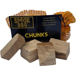 Eiken - Beuken - Hickory Chunks Pakket | 3KG | Rookhout | Netzak |