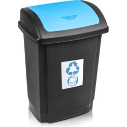 Afvalcontainer voor segregatie 25L container Prullenbak Plast Team