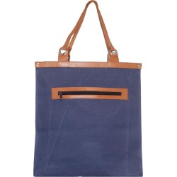 Piace Molto - Canvas boodschappentas  - Shopper - Zwart