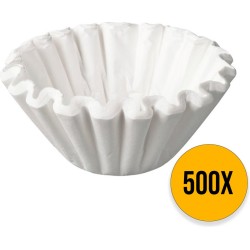 Alex Meijer - Koffiefilters 90/250mm - Doos 500 stuks - Geschikt voor Bravilor - Korf - Papier