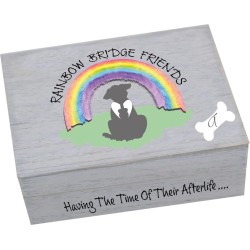 MadDeco - Memory box - opbergbox - onze kleine vriendjes - hout - hond