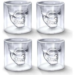 4 Skull Shotglaasjes