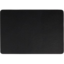 ASA Placemat - vegan leather / imitatieleer - 33x46cm - zwart