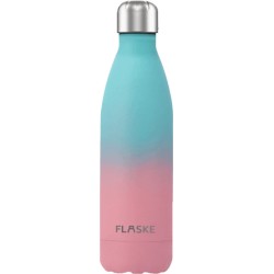 FLASKE Gradient Spring - RVS Drinkfles van 750ML- Geschikt als waterfles, thermosfles en thermoskan