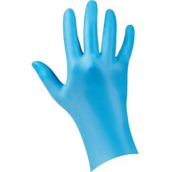 Nitrile handschoen latexvrij blauw poedervrij Maat Large 100 stuks