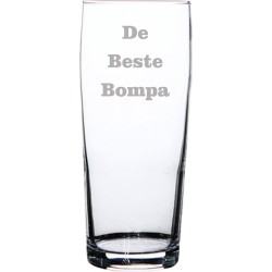 Bierfluitje gegraveerd - 19cl - De Beste Bompa