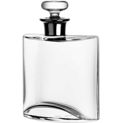 L.S.A. Flask zilveren decanteerkaraf - inhoud 0.35L - kleur zilver