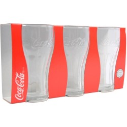 Coca Cola Glazen - 37cl - 3 stuks