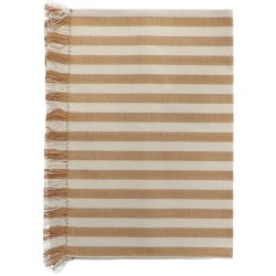Teixits Vicens  - Placemat rafelrand Toasted Ecru motief 240 50x35cm - Placemats