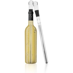 Staza - Wijnkoeler Stick - Cadeauverpakking - Wijn Koeler Staaf - Wijn Fles Koeler - Wijnschenker - Schenktuit - RVS - Geschikt voor elke wijnfles