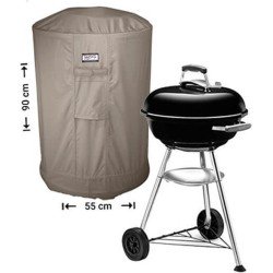 Ronde barbecue afdekhoes Ø: 55 cm & H: 90 cm - Barbecuehoes - RBBQ55R