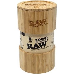 Raw bamboo six shooter king size