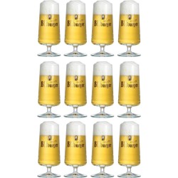 BA Bitburger Bierglas Op Voet 250 ml - 12 Stuks