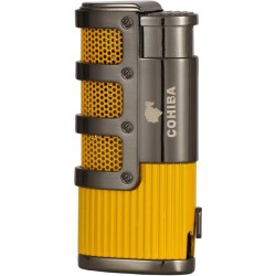 Cohiba Sigarenaansteker - Jetflame Navulbaar - Inclusief Luxe Geschenkdoos - Goud