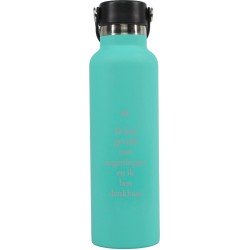 Positievevibes - Thermofles - 600ml - Groen - Quote