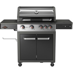 Fornetto - Ranger Pro 410 - Staal - Barbecue - 60 x 141 x 117 cm - Zwart