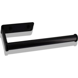 Keukenrolhouder Zwart -Honzuen Wandkeukenrolhouder, Ruimte Aluminium Huishoudelijke Papierrolhouder, Zelfklevende of schroef Montage, Papierrolhouder voor keukenkasten of badkamerwanden (28 cm). - (WK 02122)