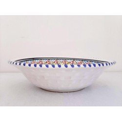 Handgemaakte en handbeschilderde authentieke Marokkaanse kom 27 cm