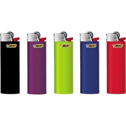 BIC Maxi J26 Aansteker / Aanstekers Willekeurige Kleuren (5 stuks)