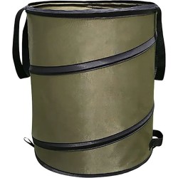 Opvouwbare Prullenbak Outdoor Pop Up 91 Liter voor Camping,Tuin,Barbecue
