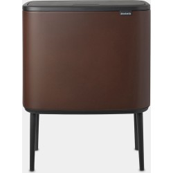 Bo Touch Bin 11 x 23 liter - Mineral Cosy Brown