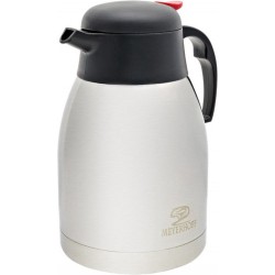 Meyerhoff thermoskan / isoleerkan met drukknop 1.5L RVS zwart