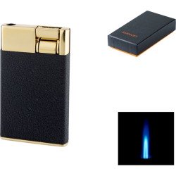 Eurojet Black Gold Germany Jet Vlam Aansteker met Geschenkverpakking.