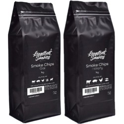 Longstreet Smokers | Rookhout | Rookhout Snippers | Combi | Eik en Hickory | 1.5kg |