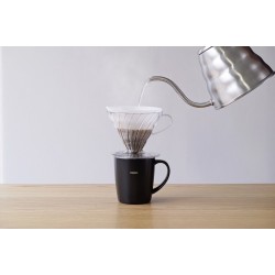 Hario - Heat Retention Mug w/lid 300ml - Black (SMF-300-B)