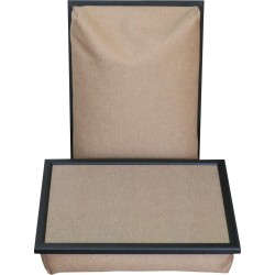 Andrews - Laptray - Schootkussen - Effen Beige - 40x30 cm