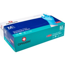 Opharm handschoenen nitril blauw maat S/M/L/XL