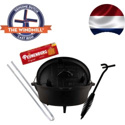 The Windmill Cast Iron - Combo-deal-Dutch Oven gift-set