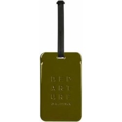DA Luggage tag, Golden Olive