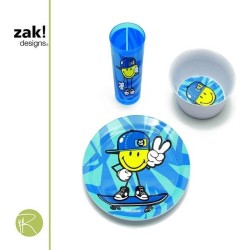 Dinerset - Zak!Designs - Smiley - kids boy